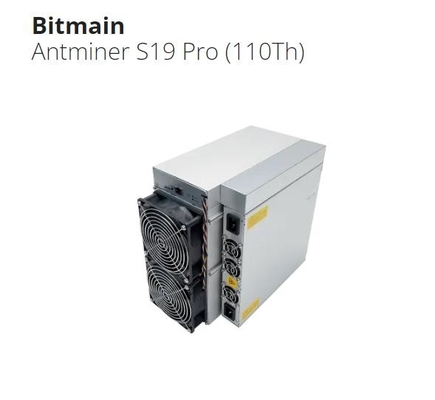 De Mijnbouwmachine Bitmain Antminer S19/S19pro/S19J Pro110t 104t 100t 96t 95t van Asicbitcoin
