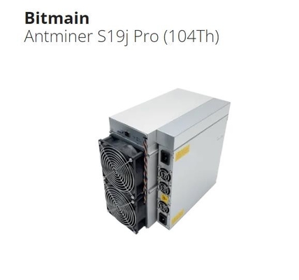 De Mijnbouwmachine Bitmain Antminer S19/S19pro/S19J Pro110t 104t 100t 96t 95t van Asicbitcoin