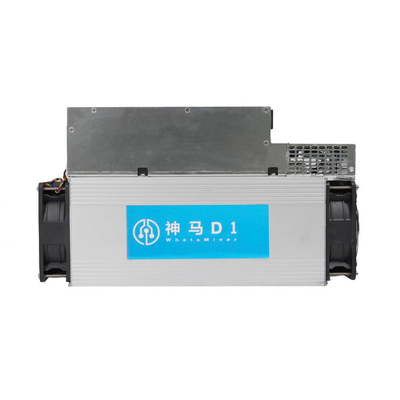 D1 achtenveertigste de Mijnwerkers2200w 16nm Asic Mijnwerker 12V van MicroBT Whatsminer DCR