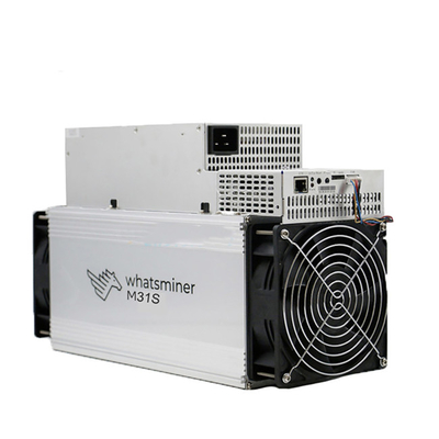 Ethernet Asic Whatsminer M31s 80th/S SHA256 3360W voor Cryptocurrency