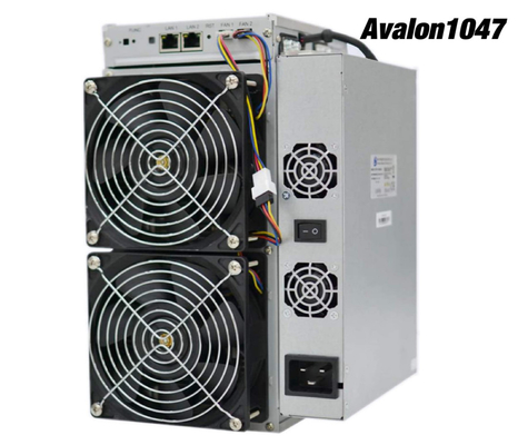 De nieuwe Mijnwerker Machine Canaan Avalonminer 1047 37th/S 2380w van BTC Asic
