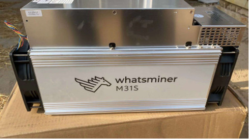 De Mijnwerker Whatsminer M31s 76th/S van 46W/T Whatsminer Bitcoin met Originele PSU