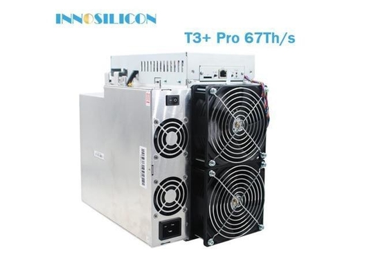 BTC-de Pro67t 67th/S Bitcoin BTC Mijnwerker Machine Asic Miner van MijnwerkersInnosilicon T3+
