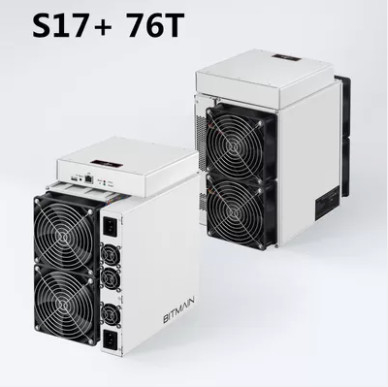 BTC-Mijnwerker Sha 256 de Machine van de de Mijnwerkers2920w Mijnbouw van Antminer S17+ 76th/S Bitcoin Asic