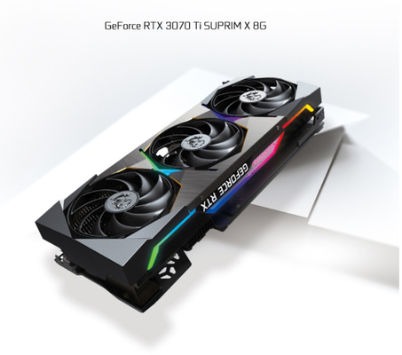 MSI Geforce Rtx 3070 de Mijnbouw Rig Graphics Card van Ti Suprim met 256 bits